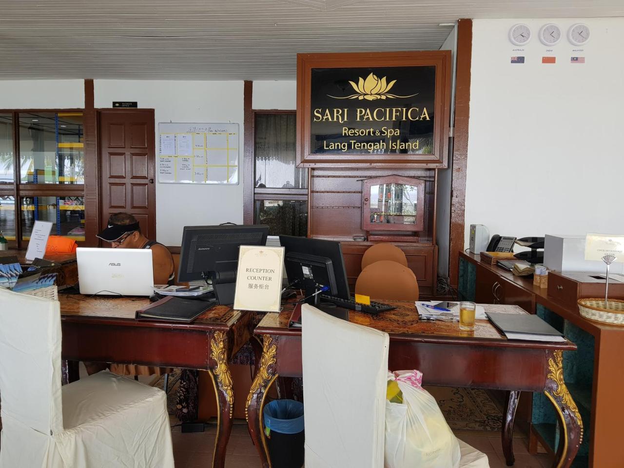 Sari Pacifica Resort & Spa, Lang Tengah Extérieur photo